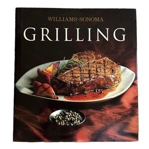 Williams-Sonoma Grilling Cookbook Hardcover BBQ Outdoor Recipes 120 Pages EXC